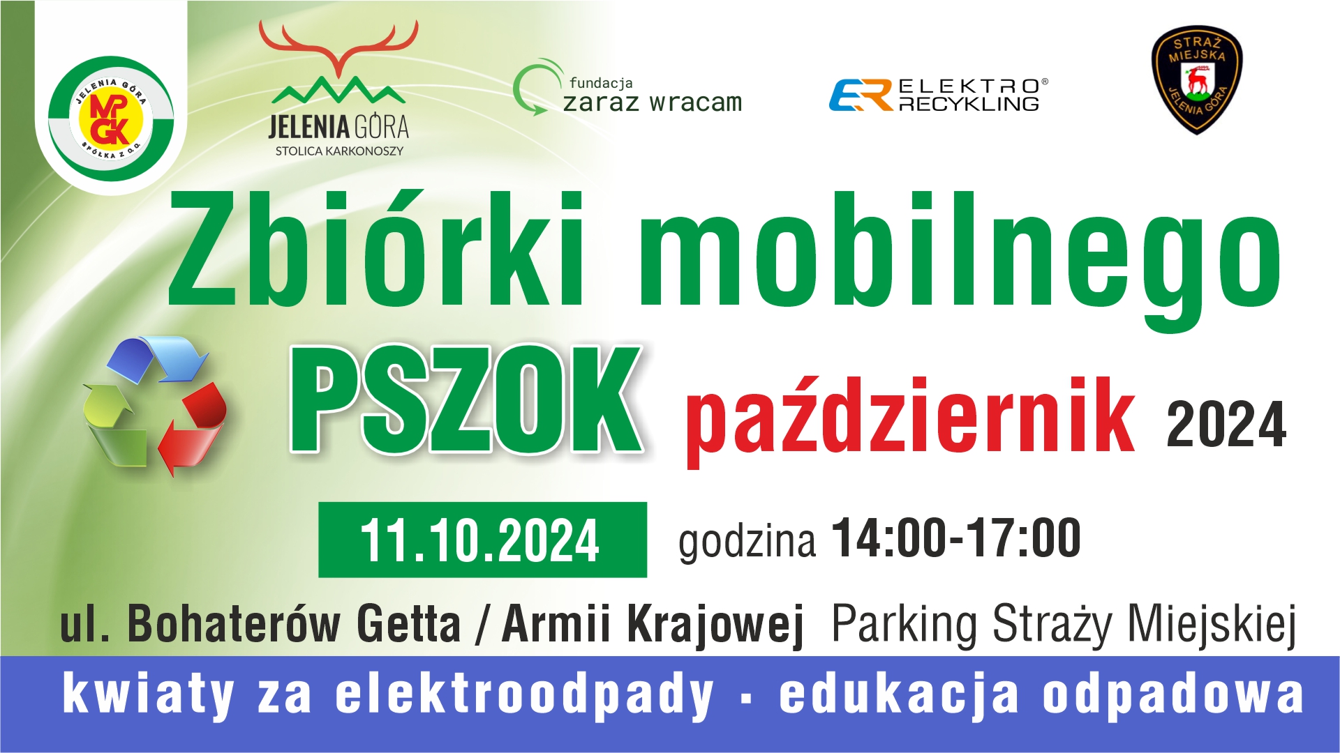 mobilny PSZOK- październik